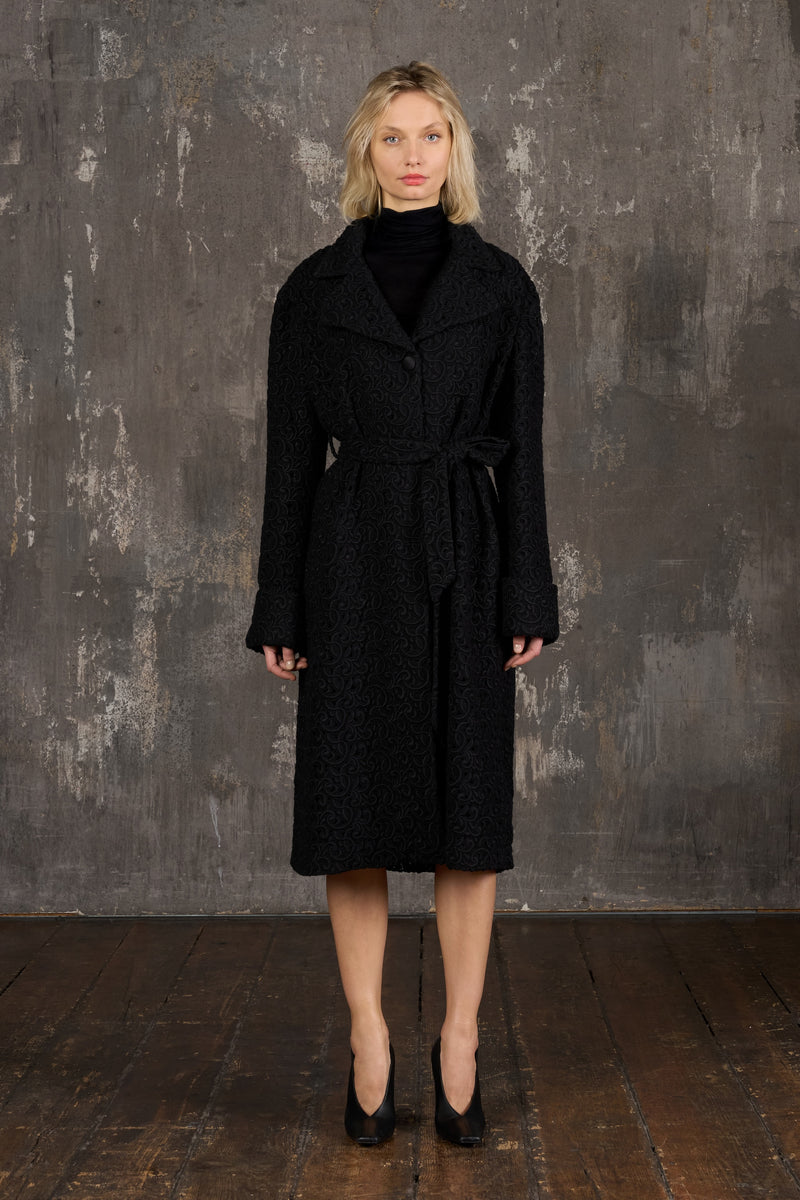 Wool Lace Coat