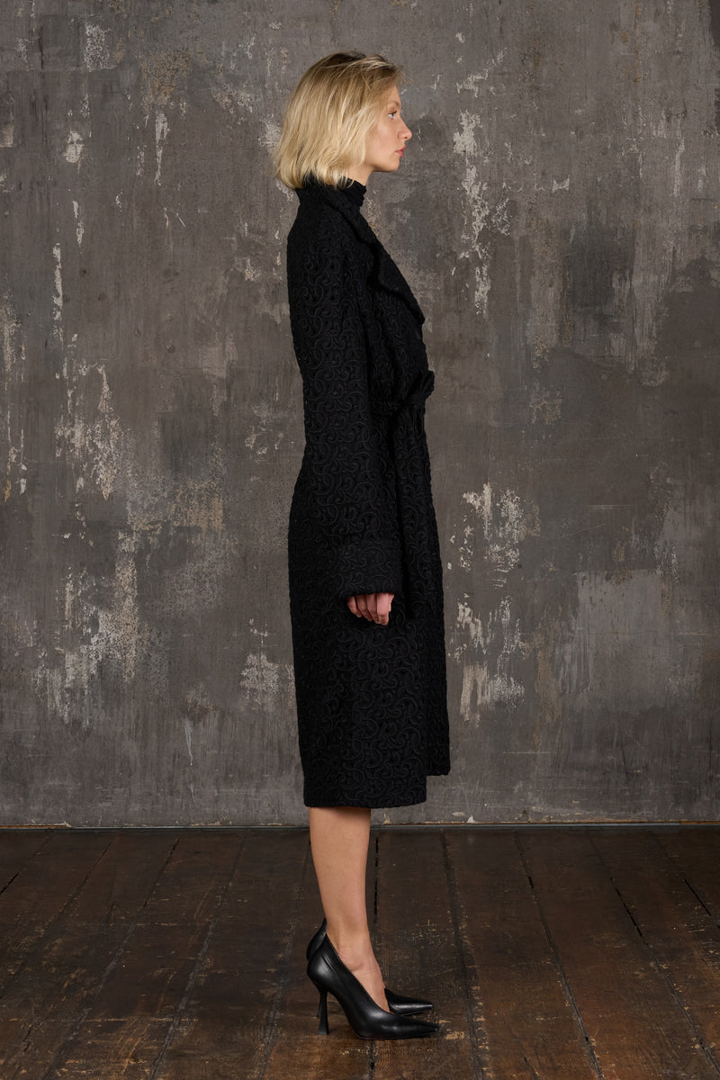 Wool Lace Coat