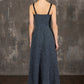 Denim Long Dress