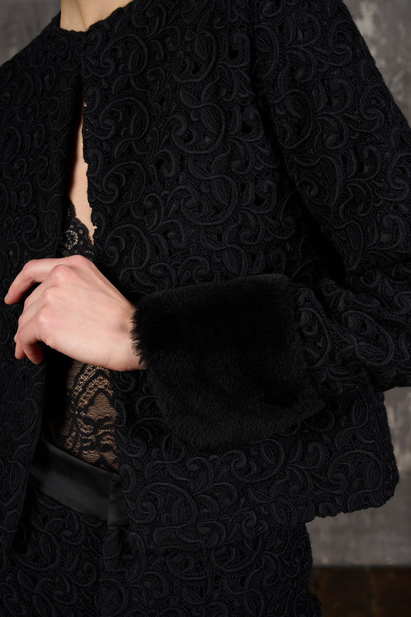 Wool Lace Jacket