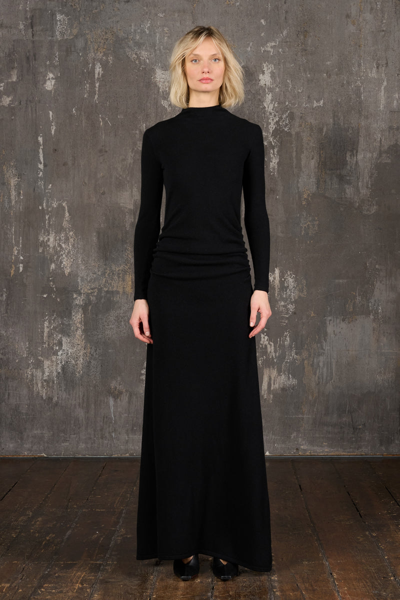 Wool Cashmere Long Dress