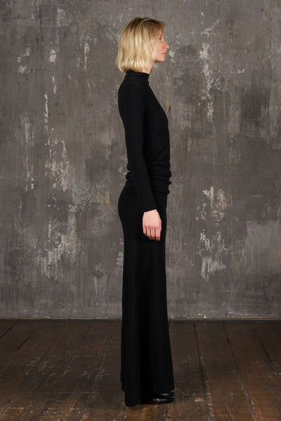 Wool Cashmere Long Dress