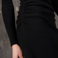 Wool Cashmere Long Dress