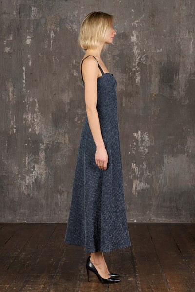 Denim Long Dress