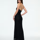 LACE OVERLAY BUTTON DRESS