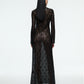 DIAMOND LACE DRESS