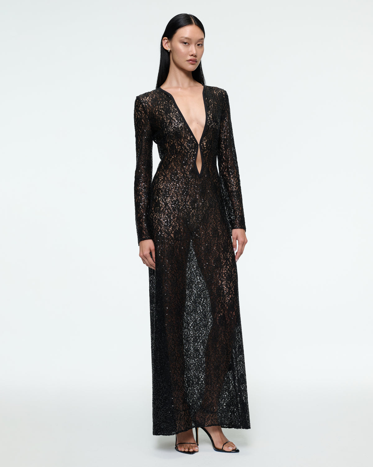 DIAMOND LACE DRESS