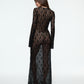 DIAMOND LACE DRESS