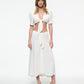 TIED TOP IN WHITE
