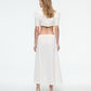 TIED TOP IN WHITE