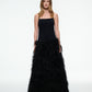 DROP WAIST FEATHER DRESS