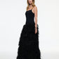 DROP WAIST FEATHER DRESS