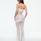 WHITE CROCHET DRESS