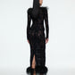 LACE MIDI DRESS