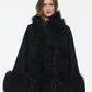 LONG SHEARLING WOOL COAT
