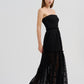STRAPLESS LACE DRESS