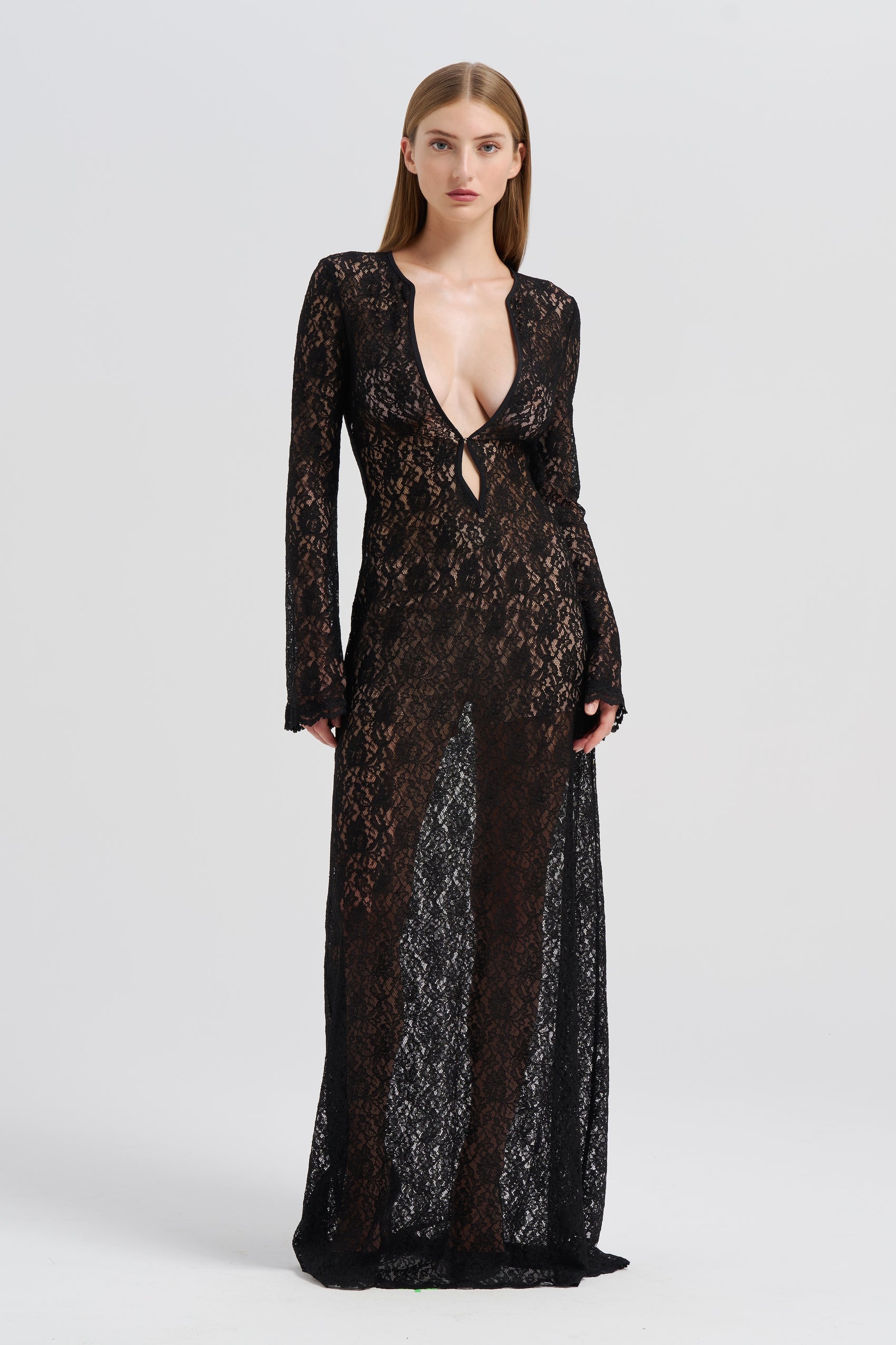 DIAMOND LACE DRESS