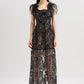 LACE FEATHER DRESS