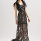 LACE FEATHER DRESS