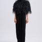 FEATHER CAPELET