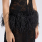 DROP WAIST HALTER MAXI DRESS